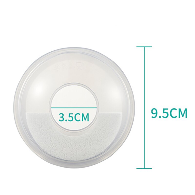 Mummie Zoogcompressen Borstvoeding Melk Verzamelen Verpleging Siliconen Herbruikbare Anti-overflow Moedermelk Zachte Pads Wegwerp BNA019