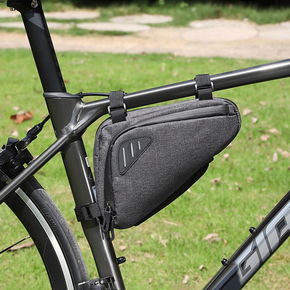 Regendicht Bike Fiets Bag Voor Tube Frame Telefoon Waterdichte Fiets Tassen Driehoek Pouch Frame Houder Fiets Accessorie