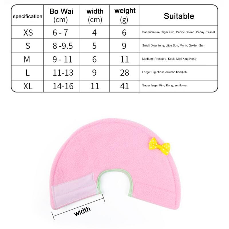 1Pc Vogel Erholung Weiche Kragen Elisabethanischen Nacken Kragen Papagei Kragen Einstellbare Halsbänder 4 Farben Kakadu Liebe Vogel Zubehör