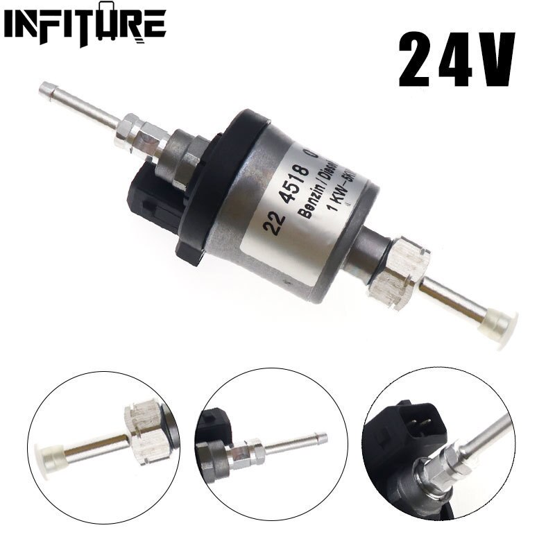 24V 1KW Om 5KW Universele Brandstof Doseerpomp Accessoires Voor Eberspacher Elektrische Kachel Auto Vrachtwagen Air Diesel Standkachel