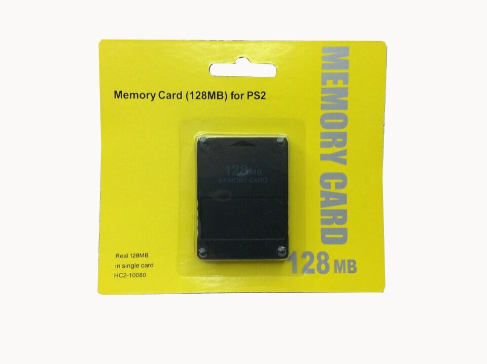 Takiesy Black 128MB 128 MB 128M Memory Card Game Save Saver Data Stick Module For Sony PS2 for Playstation 2