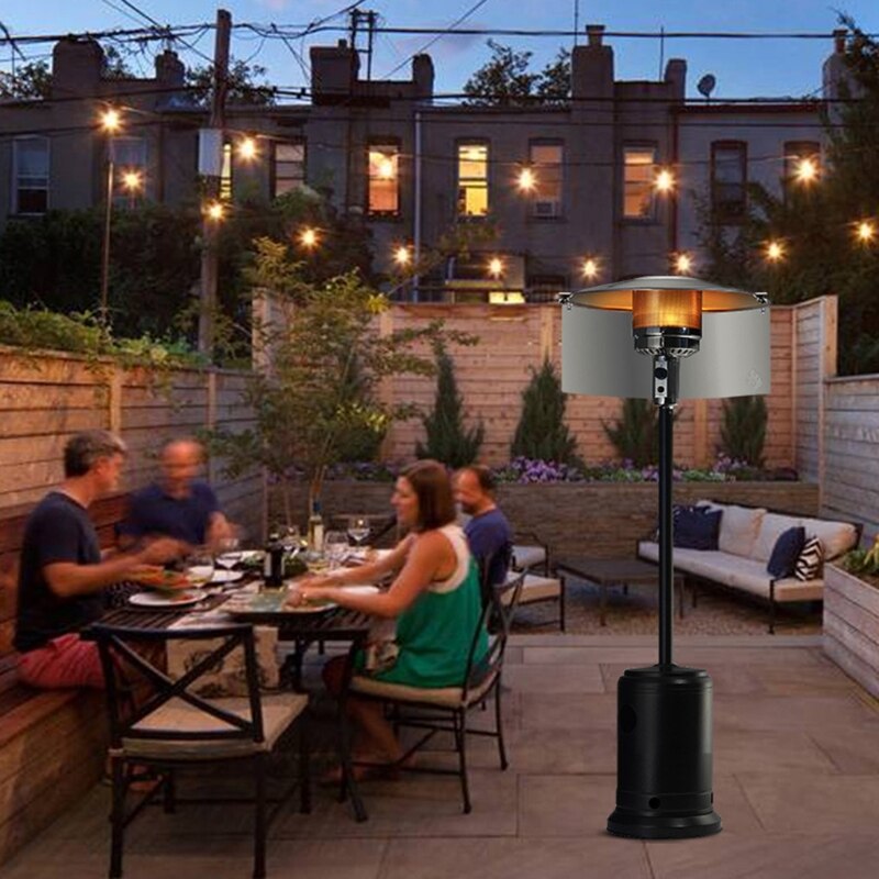 Heater Reflector Shield Heat Focusing Reflector for Round Natural Gas Propane Outdoor Patio Heaters Reflector Plate