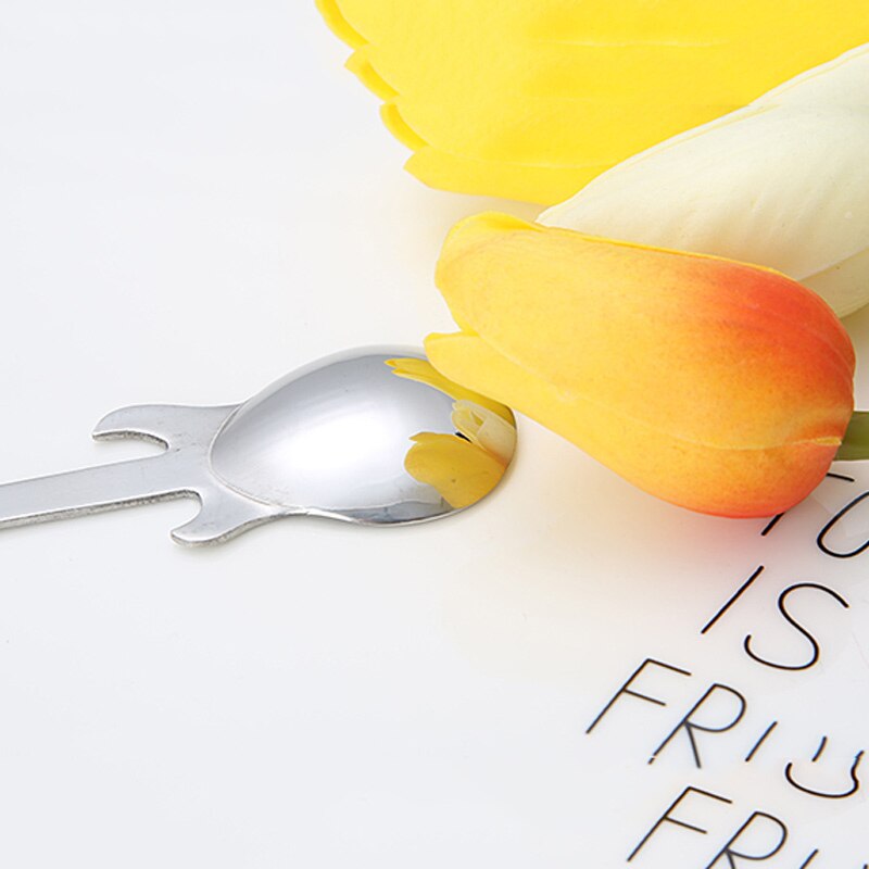 Colorful Guitar Coffee Spoon Dessert Cutlery Tea Spoon Stainless Steel Coffee Teaspoon Kitchen Accessories