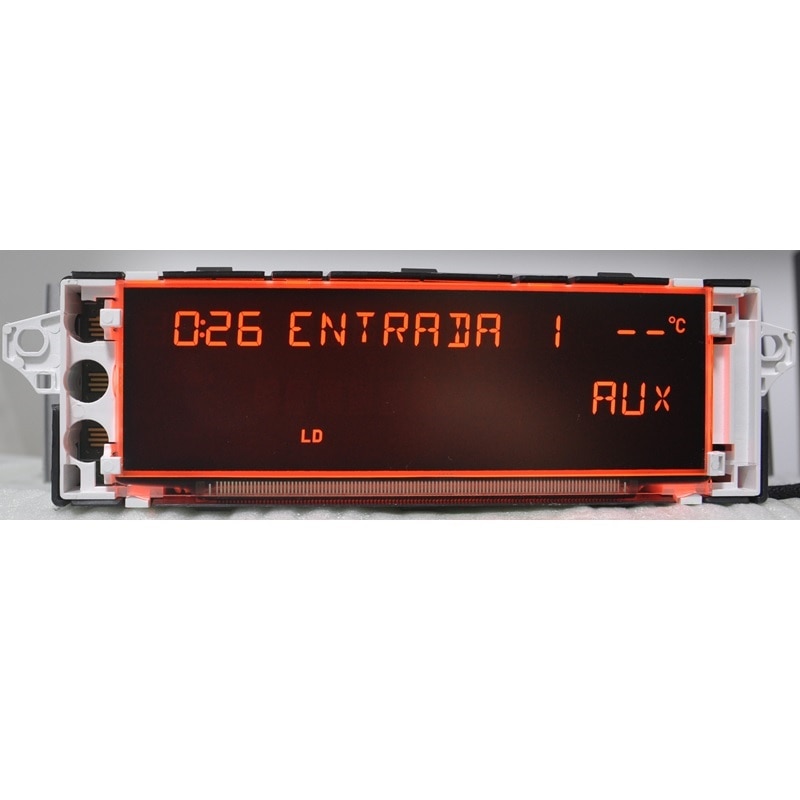 Auto Screen Ondersteuning USB AUX Display Rode Monitor 12 pin Geschikt 307 207 308 408 3008 C4 C5 Display
