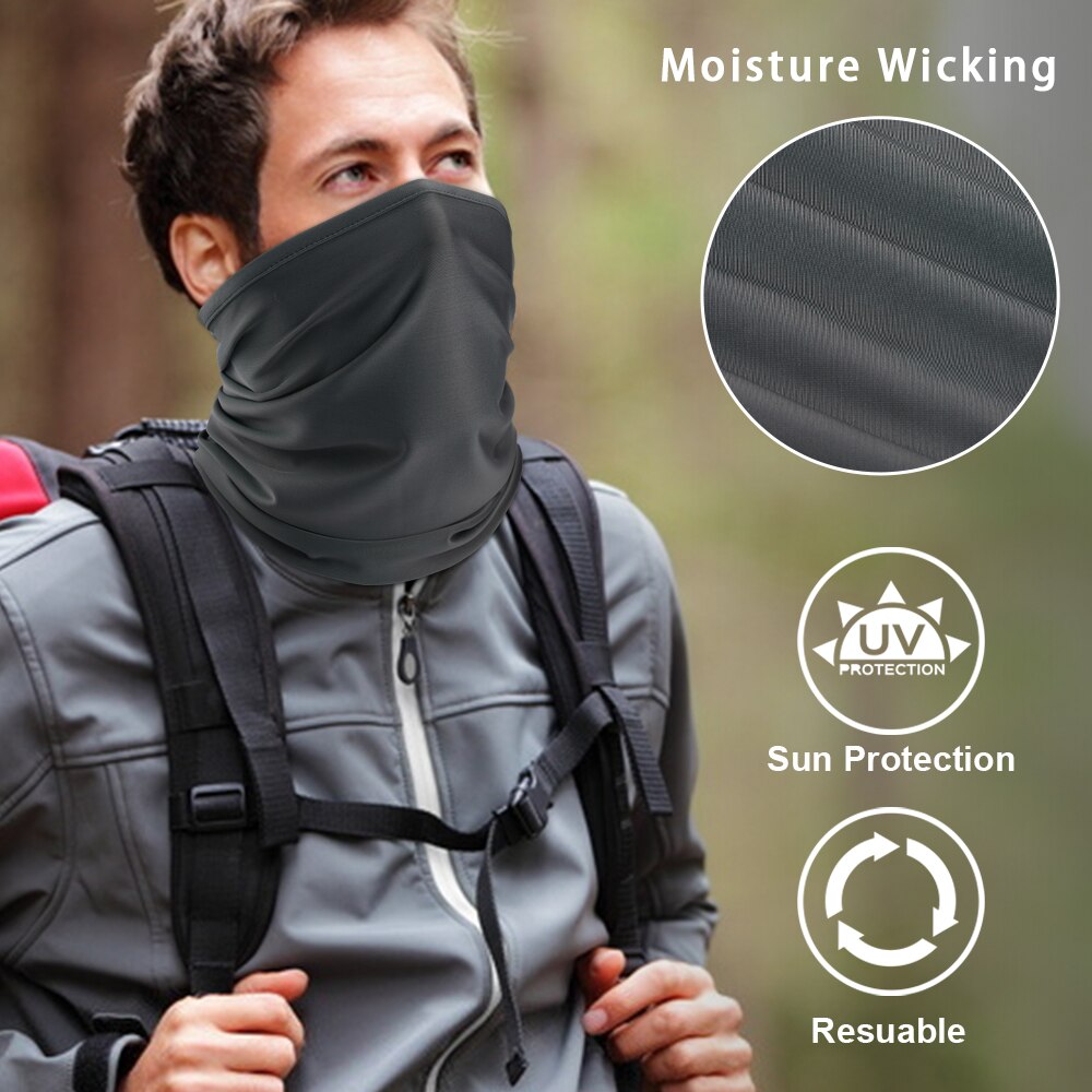 Bufandas de motocicleta para hombre y mujer, Bandana deportiva para ciclismo, al aire libre, para montar en la cabeza, tubo mágico para el cuello