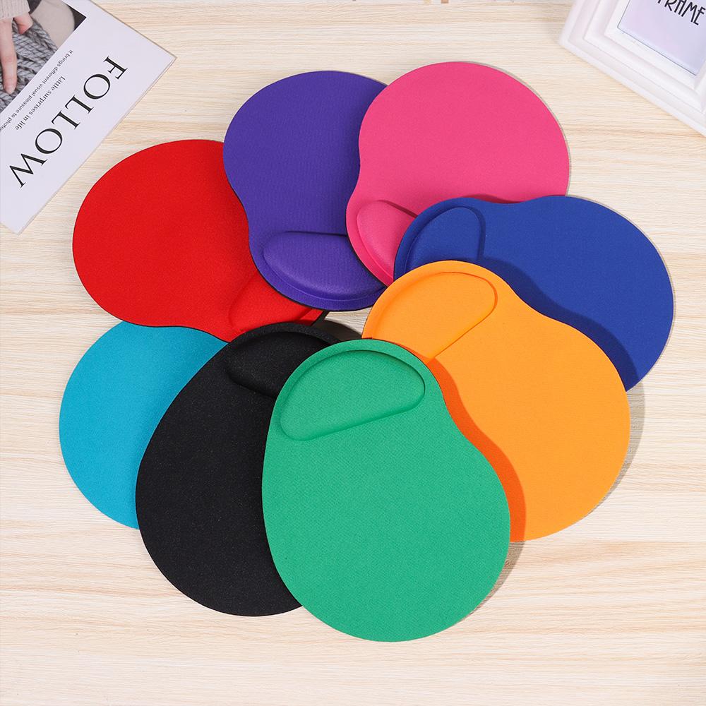Alfombrilla ergonómica para ratón con reposamuñecas, cómoda soporte para muñeca, antideslizante, suave y grueso, para PC, portátil y ordenador, 1 ud.