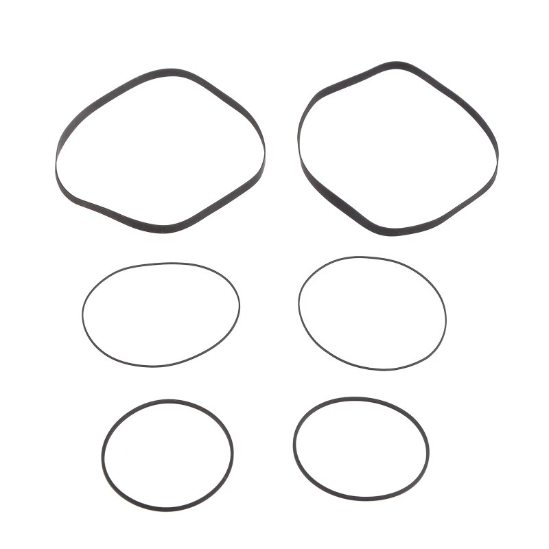 2/3/4/6Pc Turntable Cassette Belt Radio Tape Machine Recorder Rubber Belt Repair for Sharp/Sanyo/Pioneer/Tos Radio Tape Recorder