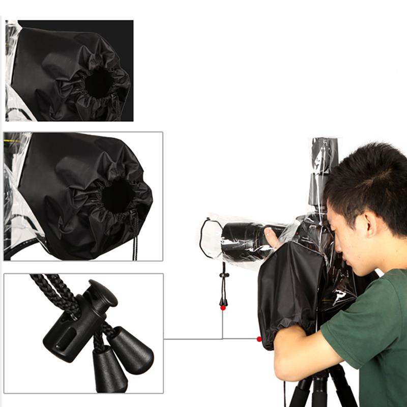 Youool kamera regnslag frakke taske beskytter vandtæt mod støv til canon nikon pendax sony dslr slr 1pc