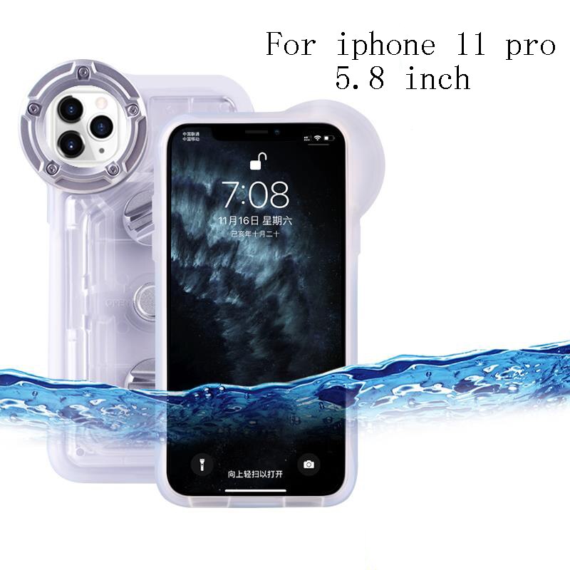Waterproof Phone Case For Huawei P30 P20 P40 v30 Mate 30 Pro Diving Surfing Swimming Snorkeling Photo Video for xiaomi mi9 Cover: For 11 Pro max