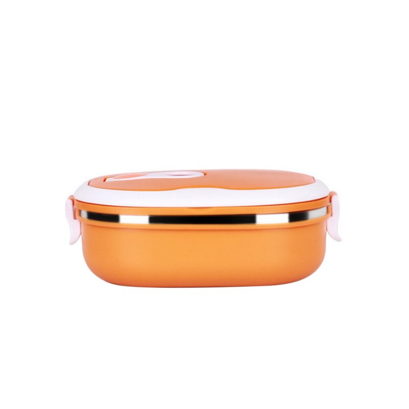 Magnetron Lunchbox Tarwestro Servies Voedsel Opslag Container Kinderen Kids School Office Draagbare Bento Box Lunch Tas: orange