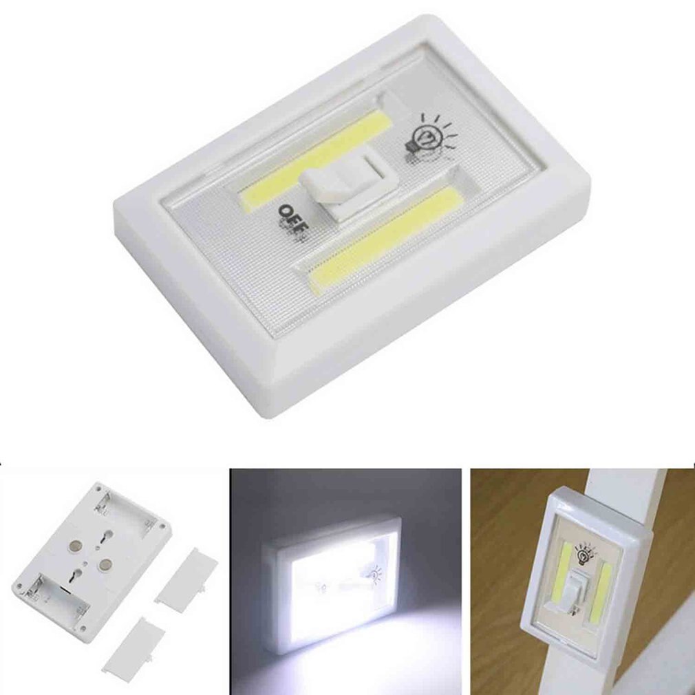 Magnétique intérieur cob couloir interrupteur lumière mettre en évidence LED clavier lumière de travail lampe d'intérieur camping éclairage lampe