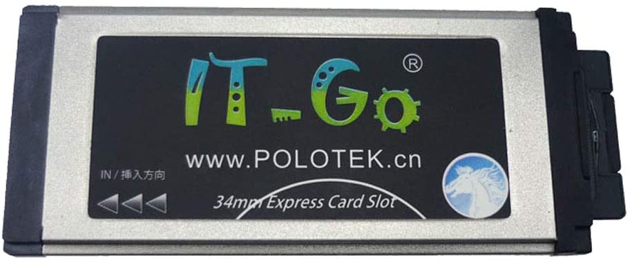 Generic Express Card 34 to SDXC SDHC, SD Card Adapter for Laptop Compatible with Expresscard 54MM Slot