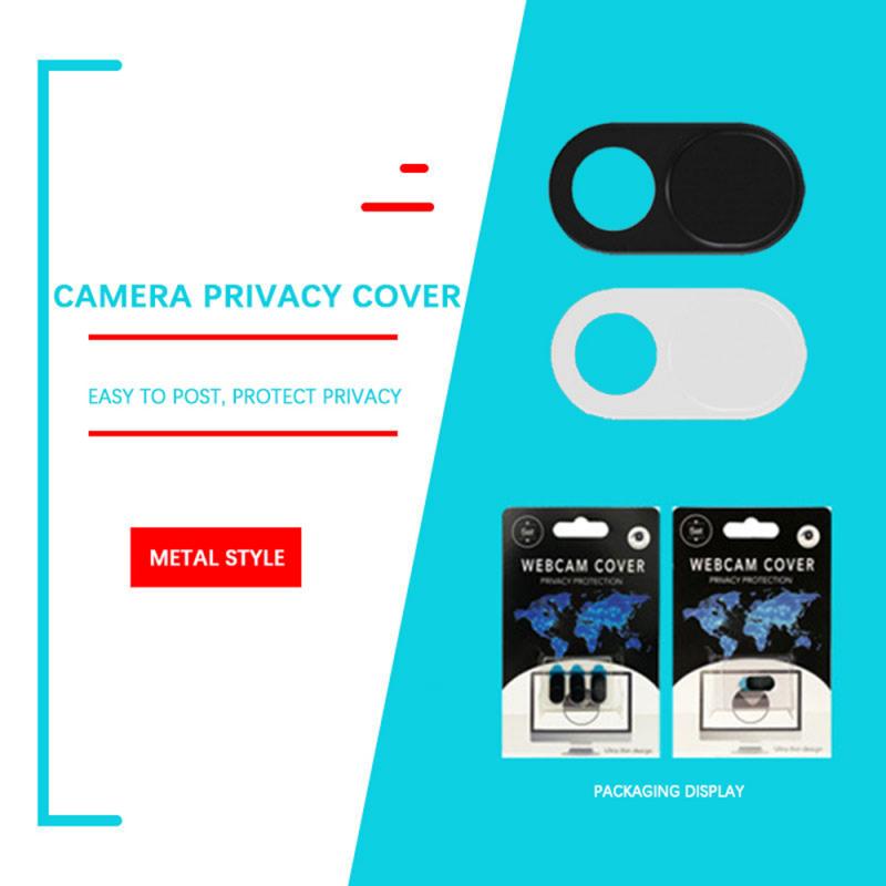 Camera Mobile Phone Privacy Sticker WebCam Cover Shutter Magnet Slider Plastic For IPhone Web Laptop PC For IPad Tablet