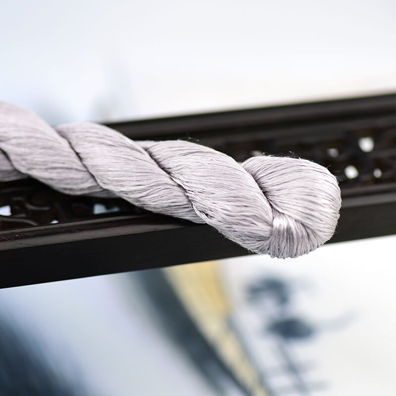 silk embroidery thread / 100% silk thread /hand embroidery embroider cross stitch/purplish brown series/7 pure colors: 1