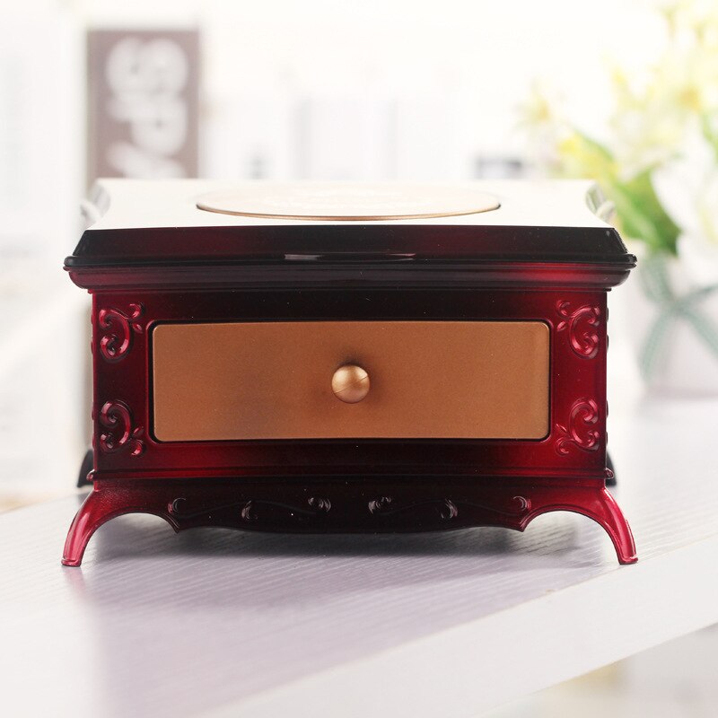 Chonor Innovative Scene Made of Wood, Premium Music Box, Hand Crank, Handcraft, Pure Hand Classical Music Box, Decoration Idea for Birthday, Christmas