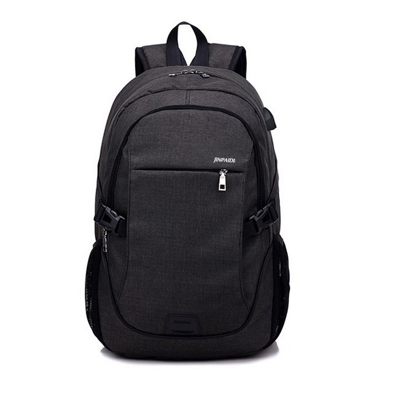 Mochila para hombre, Mochila para ordenador portátil de 15,6 pulgadas, Mochila impermeable para hombre, Mochila escolar, Mochila de 32*18*48CM: black1