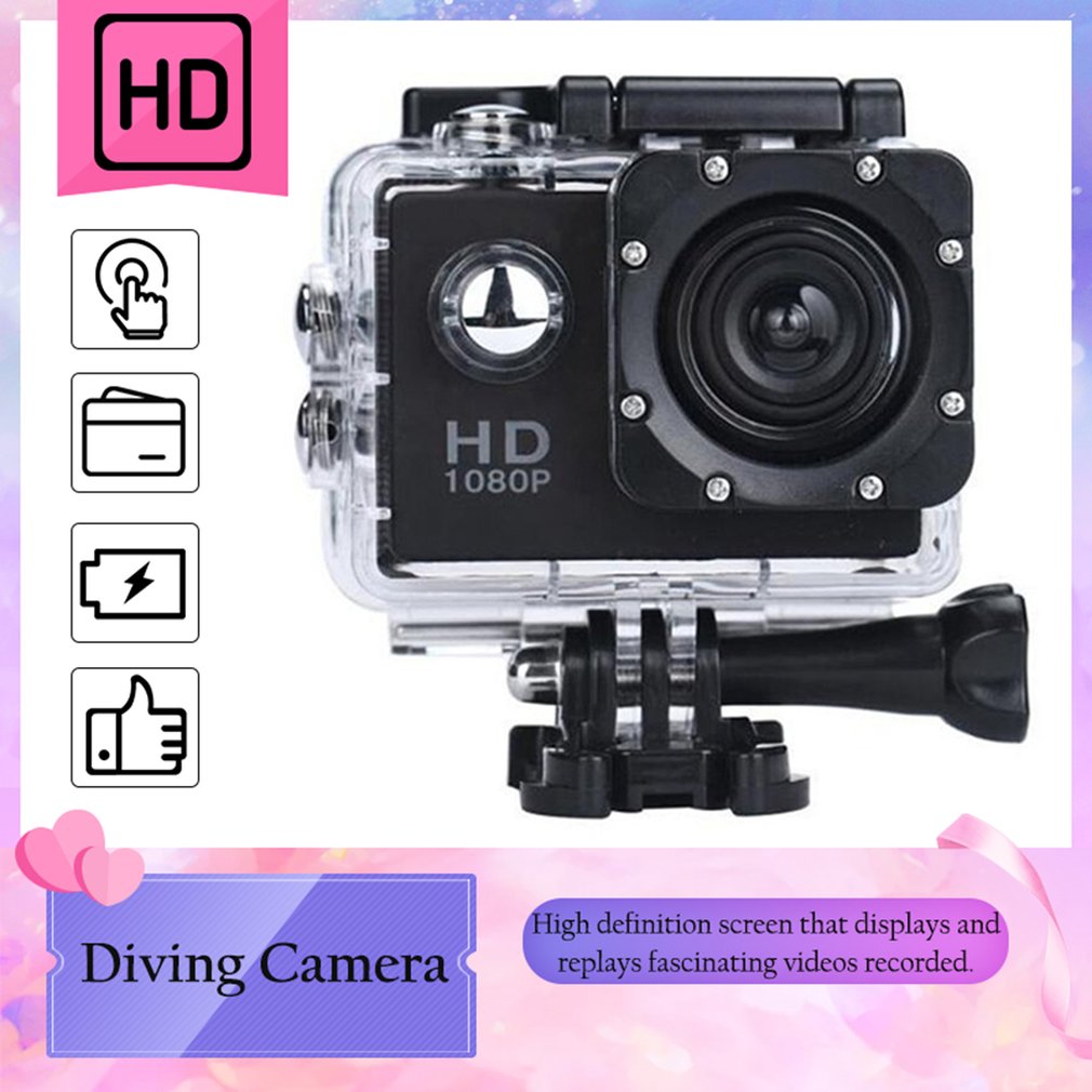 G22 1080P Hd Schieten Waterdichte Digitale Video Camera Coms Sensor Groothoek Lens Camera Voor Zwemmen Duiken