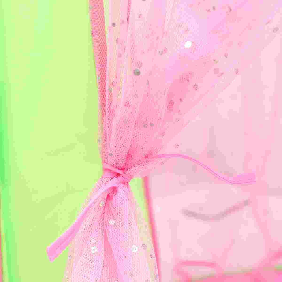 1 Pc Kids Tent Duurzaam Handig Fairy Lichtgewicht Kasteel Tent Voor Thuis Plezier: Default Title