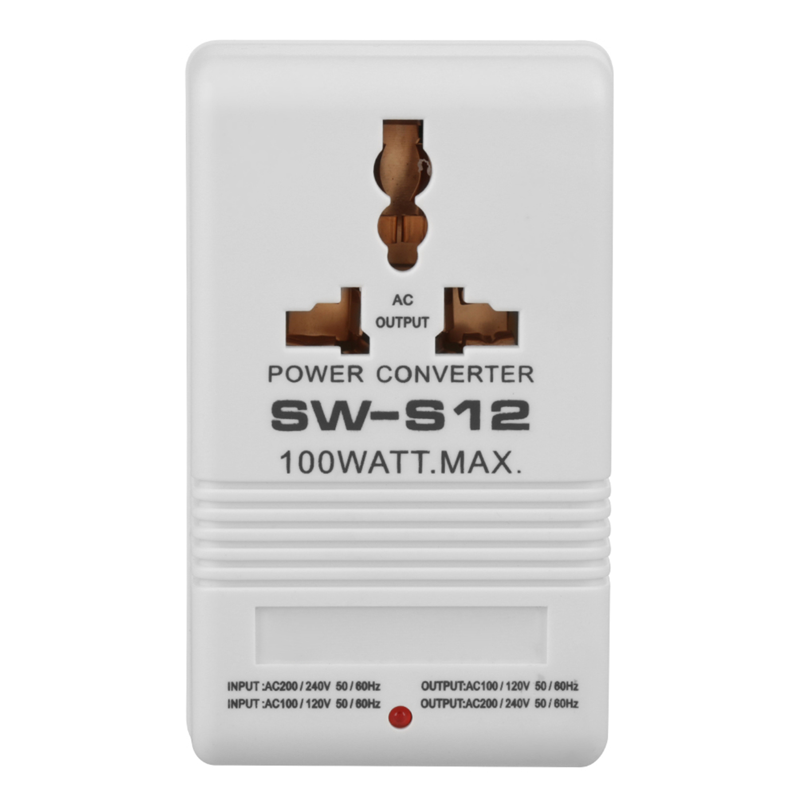 100 W 110 V/120 V auf 220 V/240 V StepUp- und Down-Spannungswandler-Transformator (CN-Standardstecker): Default Title