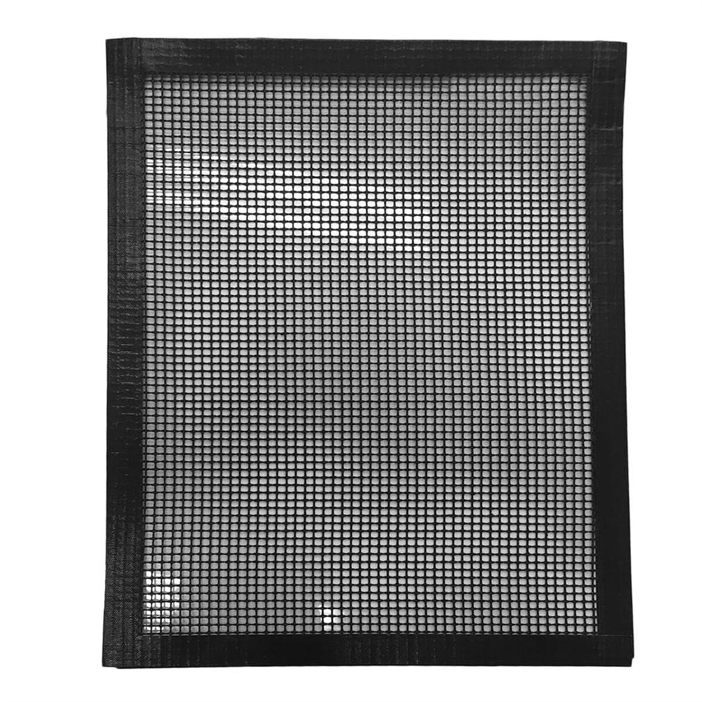BBQ Mesh Grill Mat Non Stick Barbecue Cooking Mesh Mats PTFE Baking Sheet Pad Universal Heat-resistant Barbecue Tools