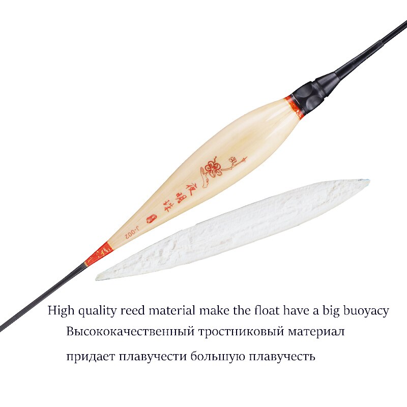 Reed Fishing Floats Shallow Water Boya Vertical Buoy Super Long Fresh Water Fishing Bobber Big Buoyancy Fishing Accessories