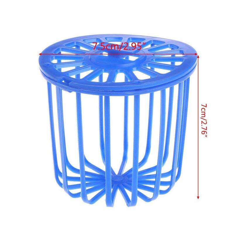 Parrot bird feeder fruit cage vegetable holder cage accessories bird basket container toys pet hanging blue supplies G7H2