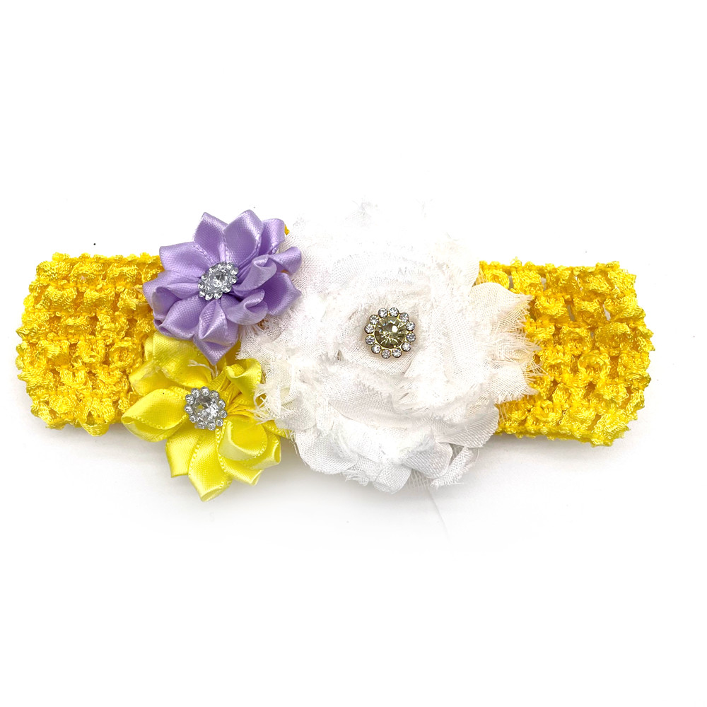 30/50 stuks hond bloemen vlinderdas met elastische band roze bloemen meisje jongen hond verzorging product voor kleine midden grote hond strikjes: M / Goud