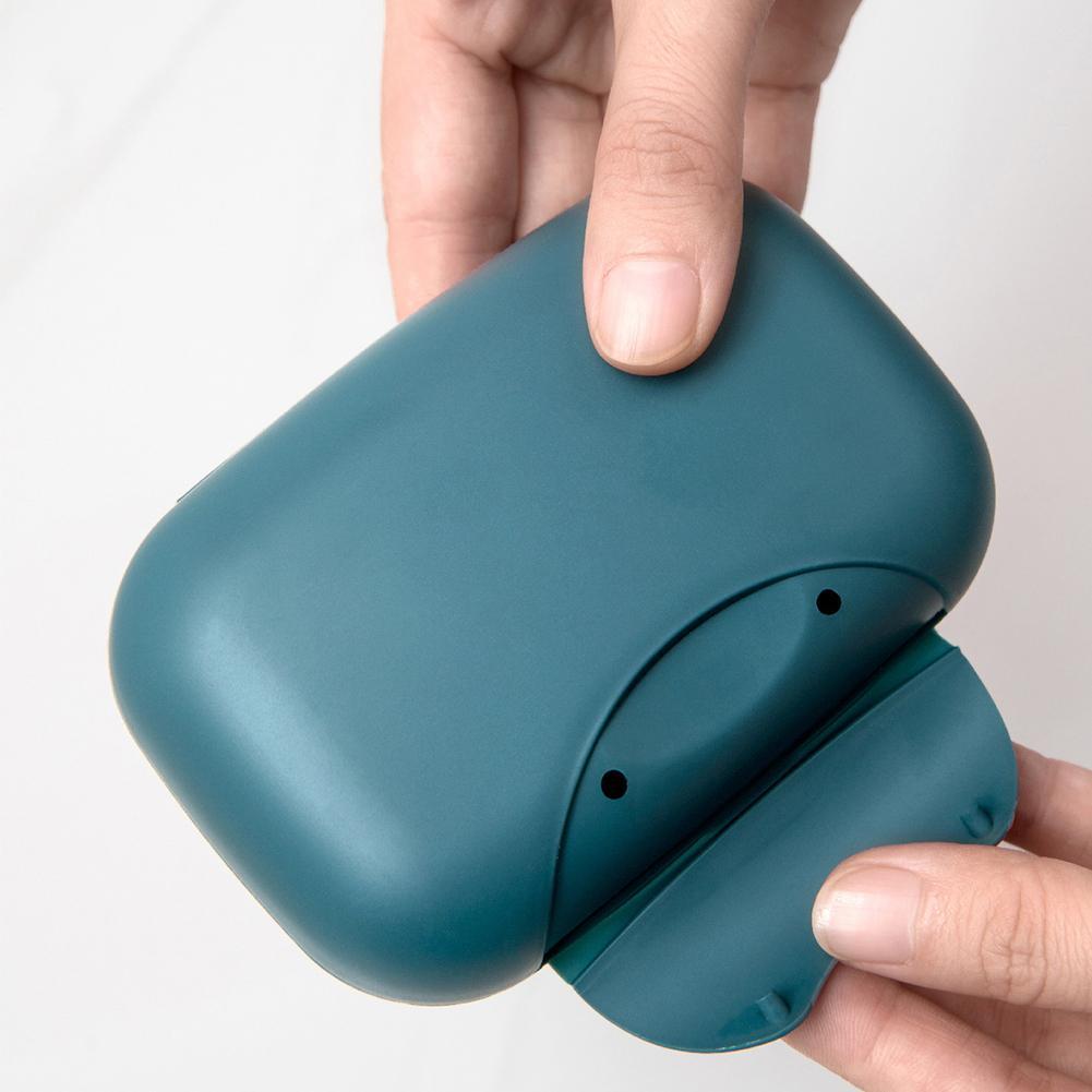 Caja de jabón a prueba de fugas, jabonera portátil de cuatro colores a prueba de agua, , compacta, fácil de llevar, almacenamiento de baño, sellada, jabonera de viaje