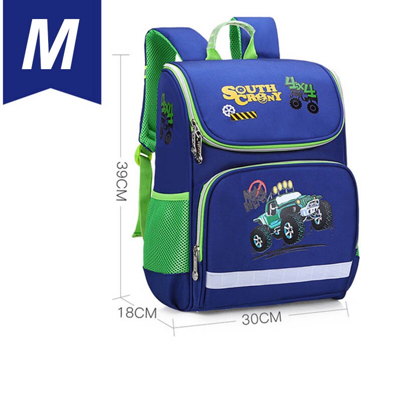 Kinderen Rugzakken School Tassen Voor Meisjes Vlinder Afdrukken Waterdichte Leuke Student Schooltassen: medium size blue