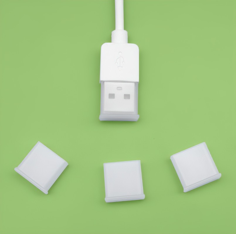 20Pcs Male USB Dust Plug Durable Charger Port Charging Extension Transfer Data Line USB 2.0 3.0 Protector Cap Cover