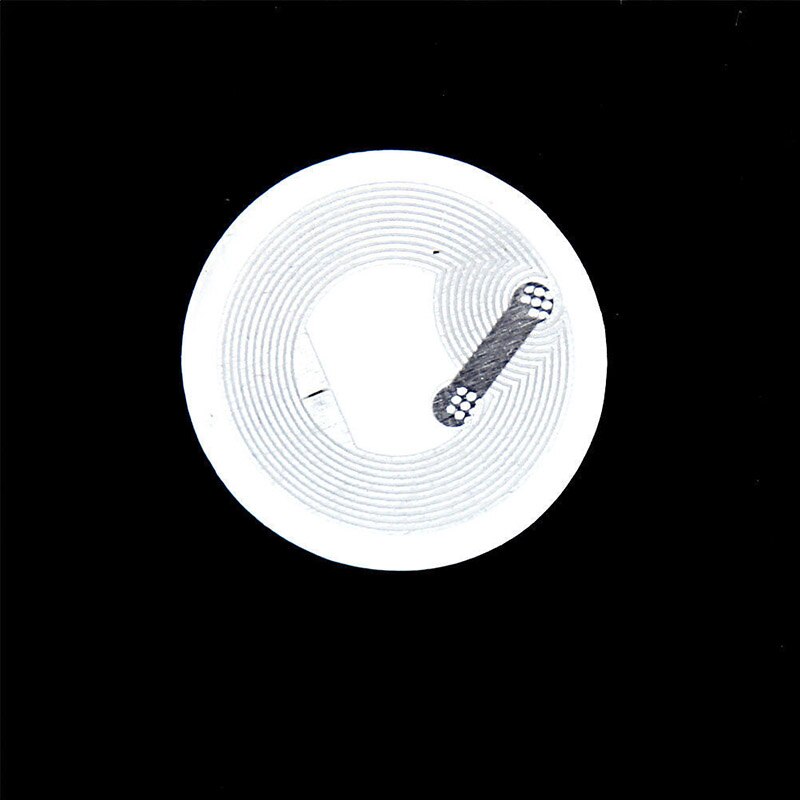 10pcs NFC Tags Sticker 13.56 MHZ 25mm Chip Universal Durable For Mobile Phone DU55