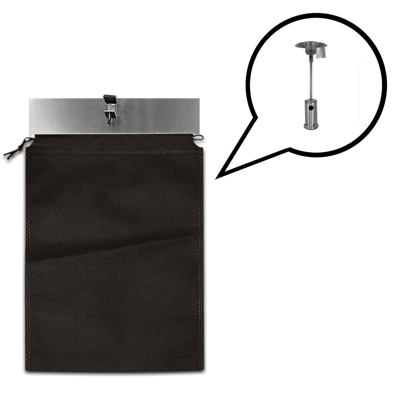 heater reflector Heat Focus Reflector Of Propane Terrace Heater And Storage Bag For Storage for heating a specific area: A