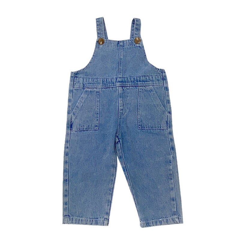 frühling Jungen Und Mädchen lässig Denim Overall Koreanische stil verlieren Alle-spiel Strumpf Hosen Für freundlicher freundlicher