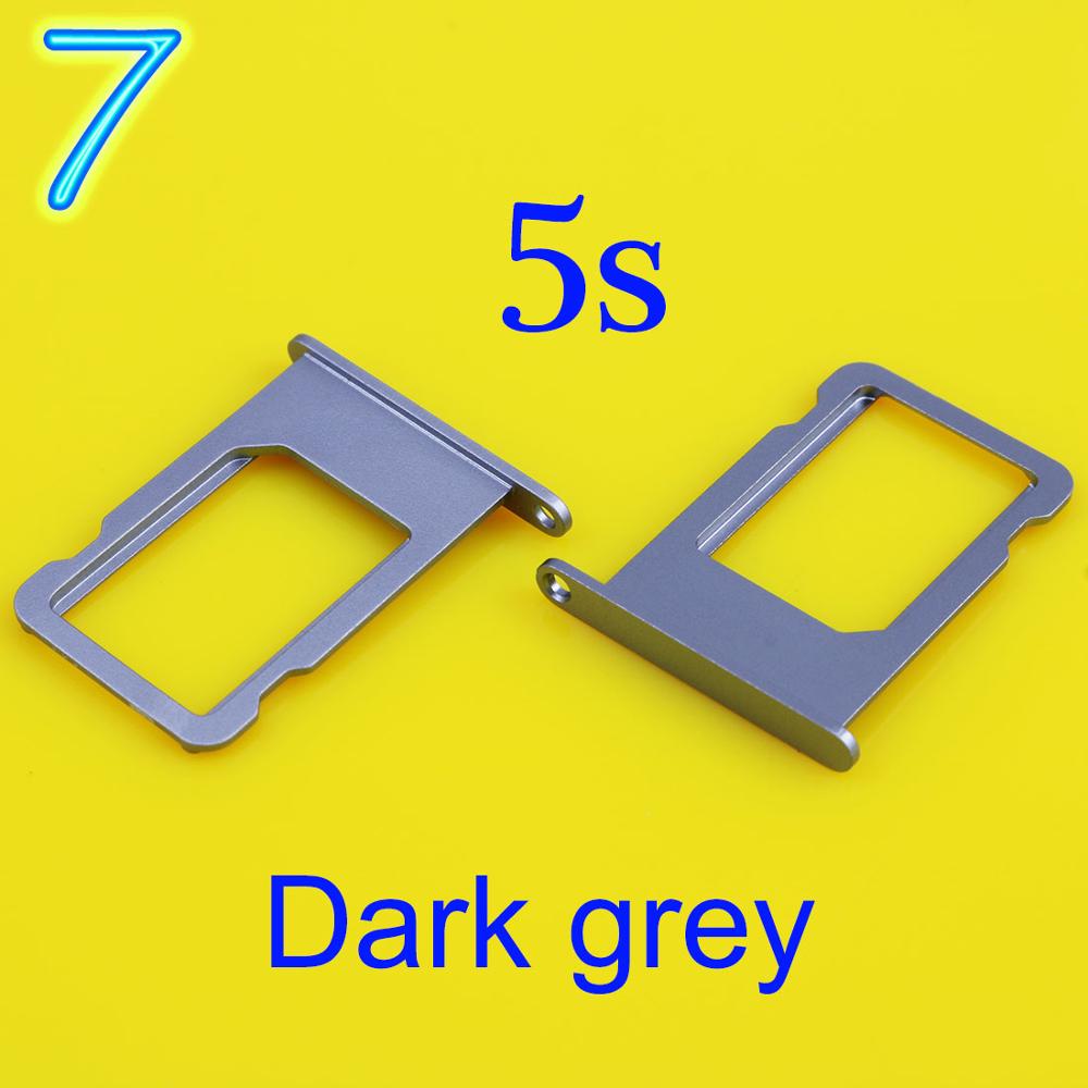 Micro SIM Card Tray Holder Slot Replacement Silver Gold for Apple for iphone 4 4G 4S 5 5G 5s 6 6plus 6s 6splus 7 7plus: No7