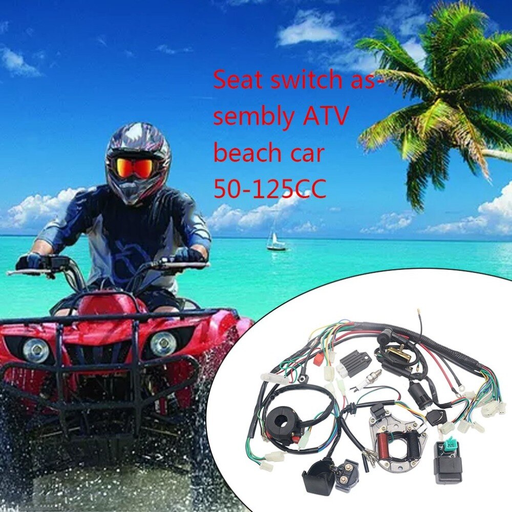 Electrics Stator Coil CDI Wiring Harness for 4 Stroke ATV KLX 50cc 70cc 110cc 125cc Quad Bike Buggy Go Kart Pit Dirt Bikes