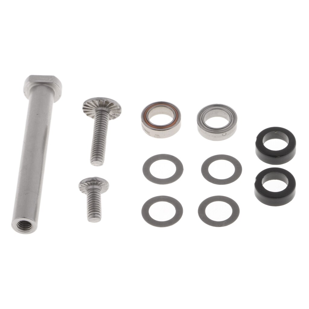 1 Set Fishing Reel Handle Knob Components Parts 5 x 8mm Reel Grip DIY Accessories with Bearings, Washers, Screw