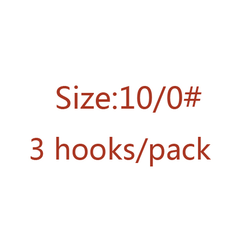 1 paquet 1 #-12/0 # Mustad pêche en haute mer 10827NP # 4X crochets forts appâts vivants crochet barbelé en acier à haute teneur en carbone crochet pour esturgeon/thon: size10-0