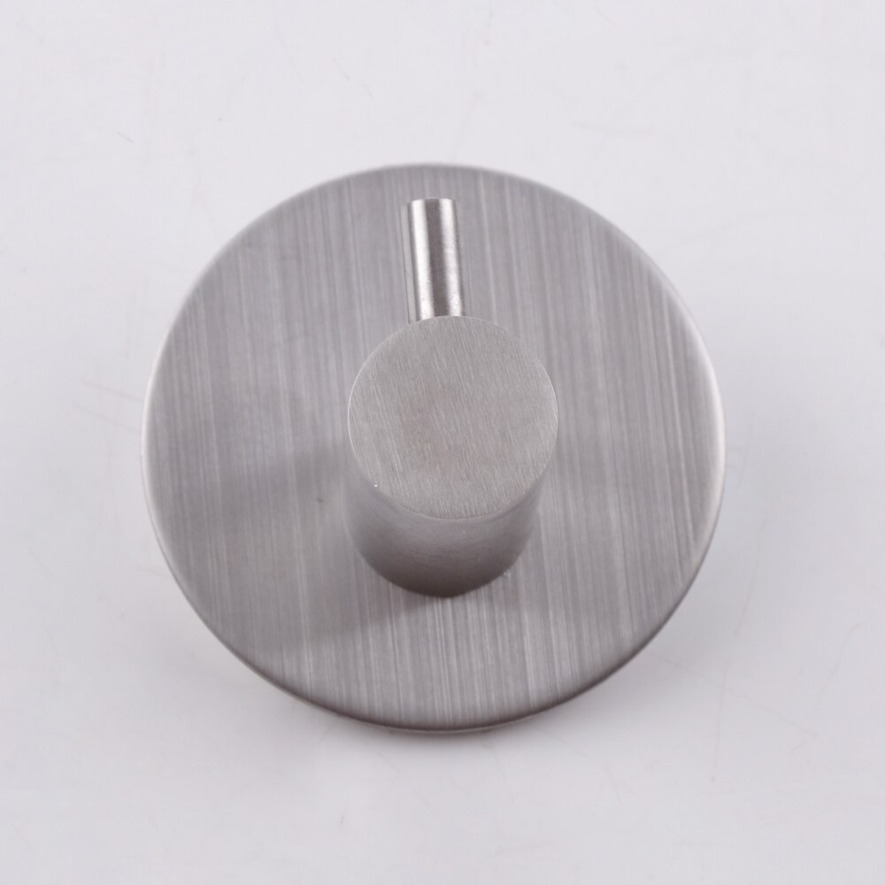 KES A7065 Bathroom Lavatory Self Adhesive Single Coat and Robe Hook, Brushed Stainless Steel