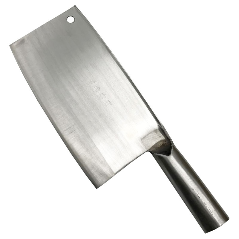 Shuoji hakkekniv håndlavet smedet køkken kok knive 58 hrc stål cleaver 6mm tykkelse klinge køkken redskaber