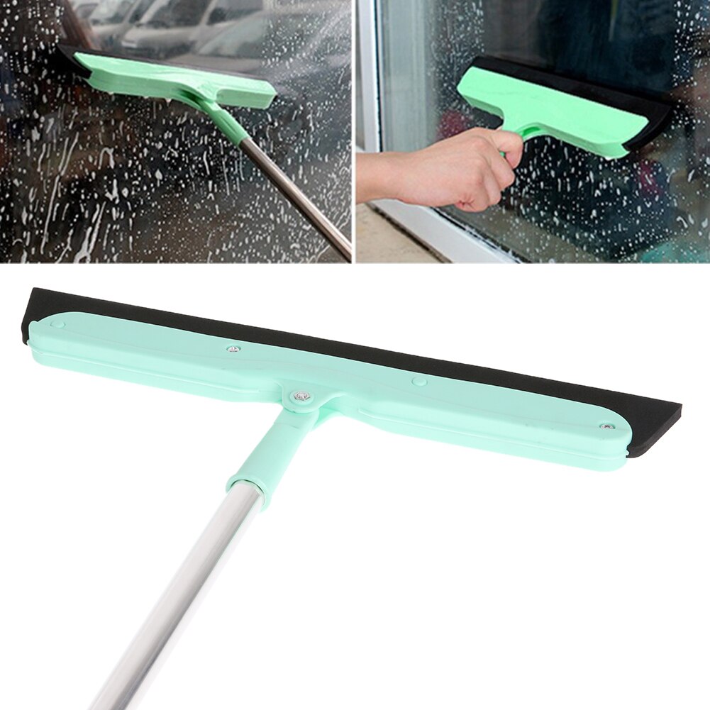 Multifunction Floor Squeegee Mop with Stainless Steel Handle Removal Hair Dust Glass Wiper Household Cleaning Tool