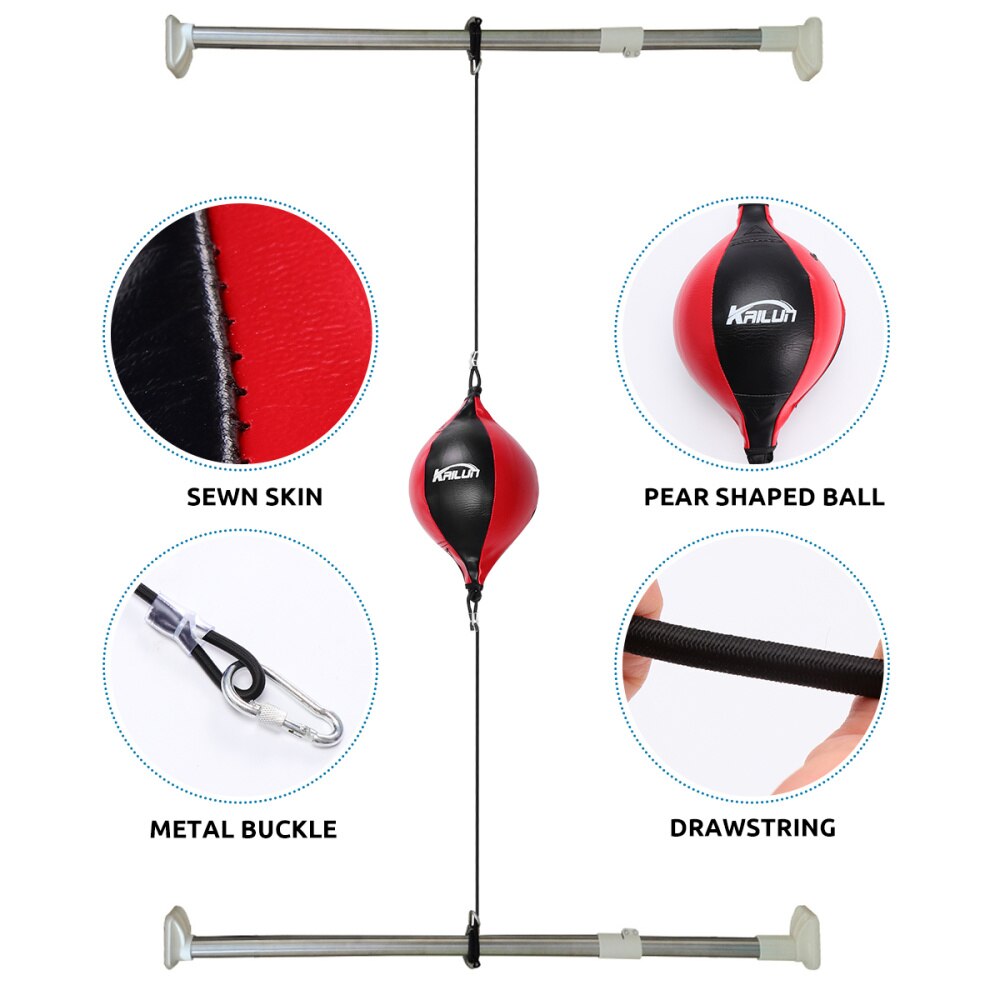 1 Set Elastic Speed Training Ball Hanging Boxing Ball Boxing Speed Ball for Workout Exercise Agility Training