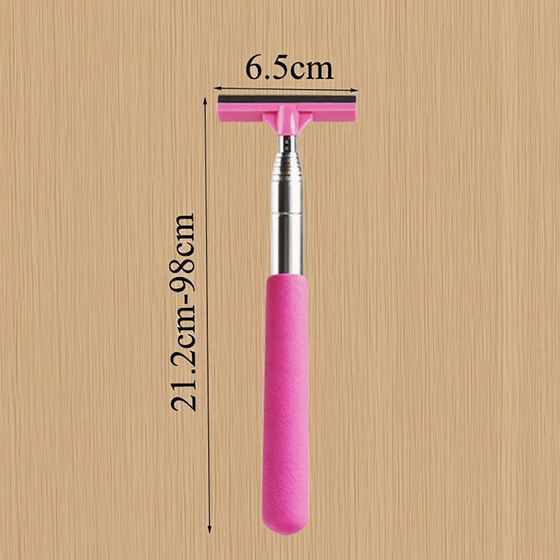 1PC Auto Teleskop Rückspiegel Wischer Tragbare Regnerischen Seite Rakel Auto Werkzeug Glas Reinigung Handheld Spiegel Fenster: verrotten