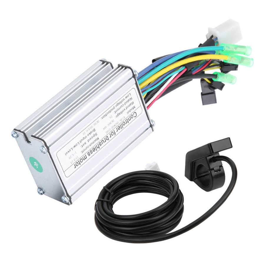 Controller 36V/48V 15A Borstelloze Controller Elektrische Fiets Kt LCD4 Scherm Kit Normale Connector Borstelloze Controller