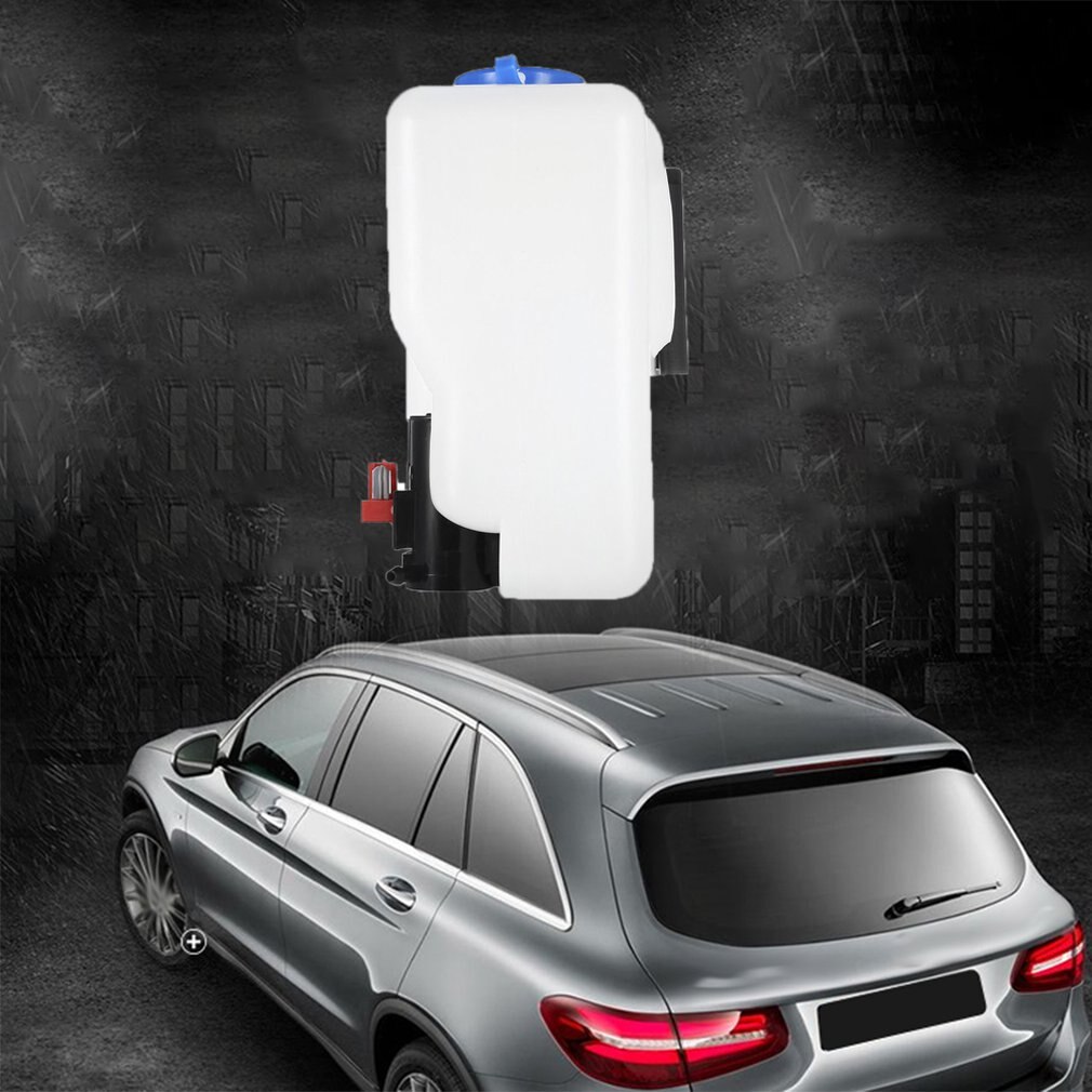Washer Tank Pump Bottle Kit Universal Windshield Wiper Systems Reservoir