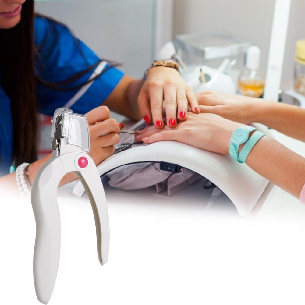 Nail Edge Cutter U-Shape Multipurpose Stainless Steel Manicure Tips Nail Dial Clipper for Beauty