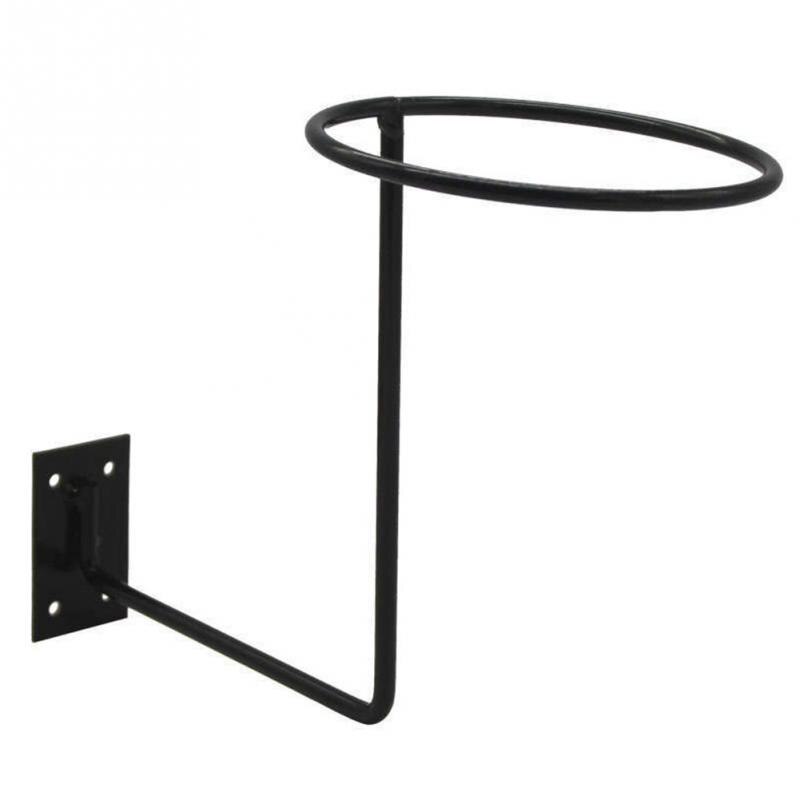 Soporte de almacenamiento para estante de exhibición soporte de pared casco de motocicleta gancho de bola es adecuado para la exhibición y exhibición de cascos: Black