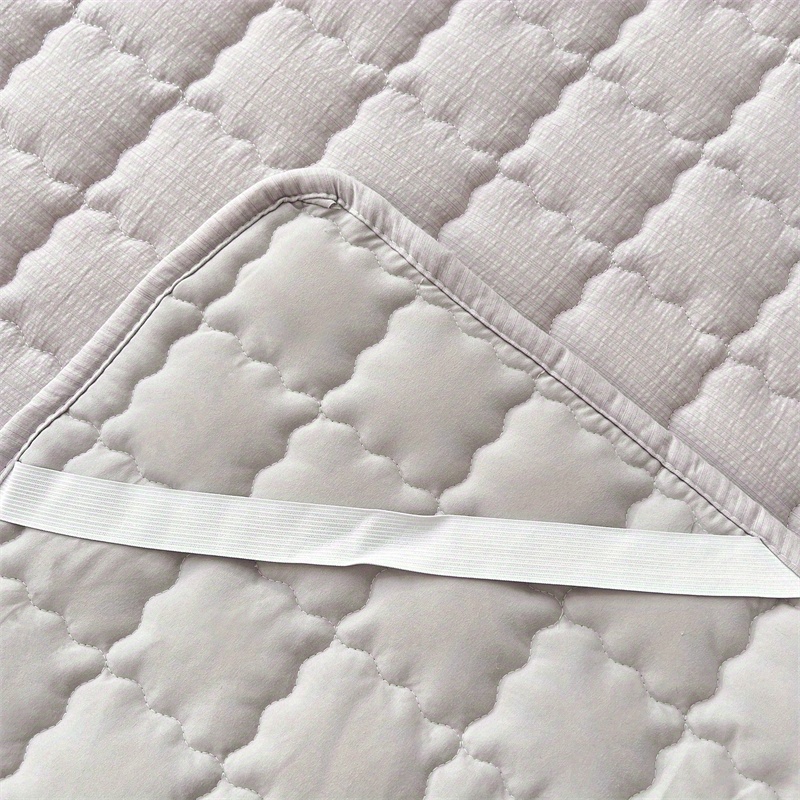 Protecteur de matelas 1 pièce, housse de matelas silencieuse et confortable, douce et respirante