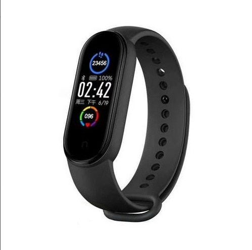 Bluetooth  m5 smartwatch hartslagmeter bloeddruk fitness fitbit sporttracker  m5 led-scherm slimme armband smartwatch