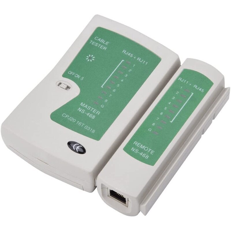 11 -teiliges netzwerktester-set mit netzwerkkabelklemmen, netzwerkkabelzange und netzwerkwerkzeug-reparaturset