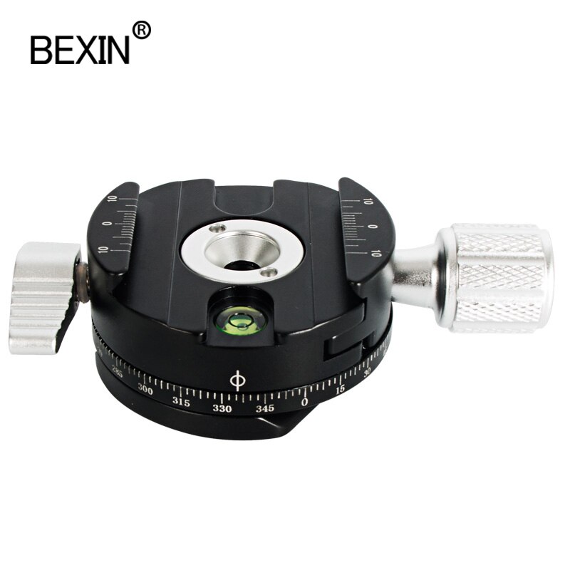 Mini camera clamp qr clamp 360 degree spin panoramic shooting clamp dslr quick release mount adapter for arca swiss point camera